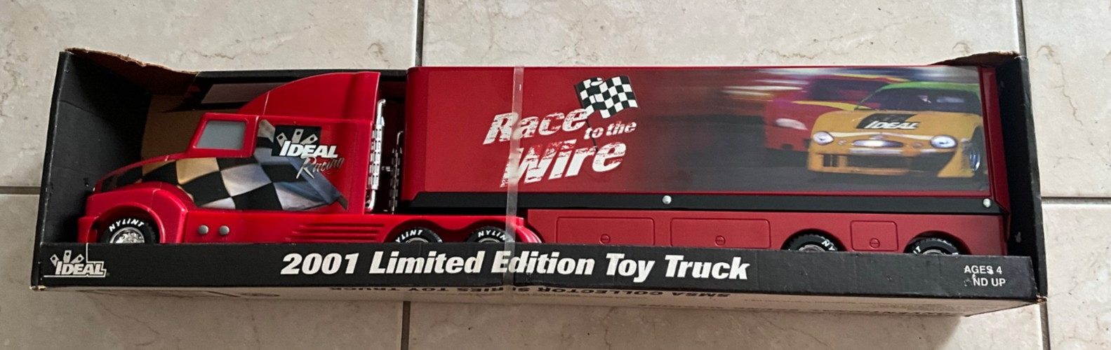 Vtg Truck Trailer Toy Nylint Ideal Racing Tractor 18-Wheeler 2001 Ltd Edit New