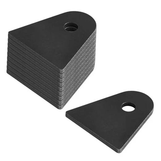 Pack Steel Shock Mount Tabs – Universal Weld-On Brackets for 2-7/8" Height 10