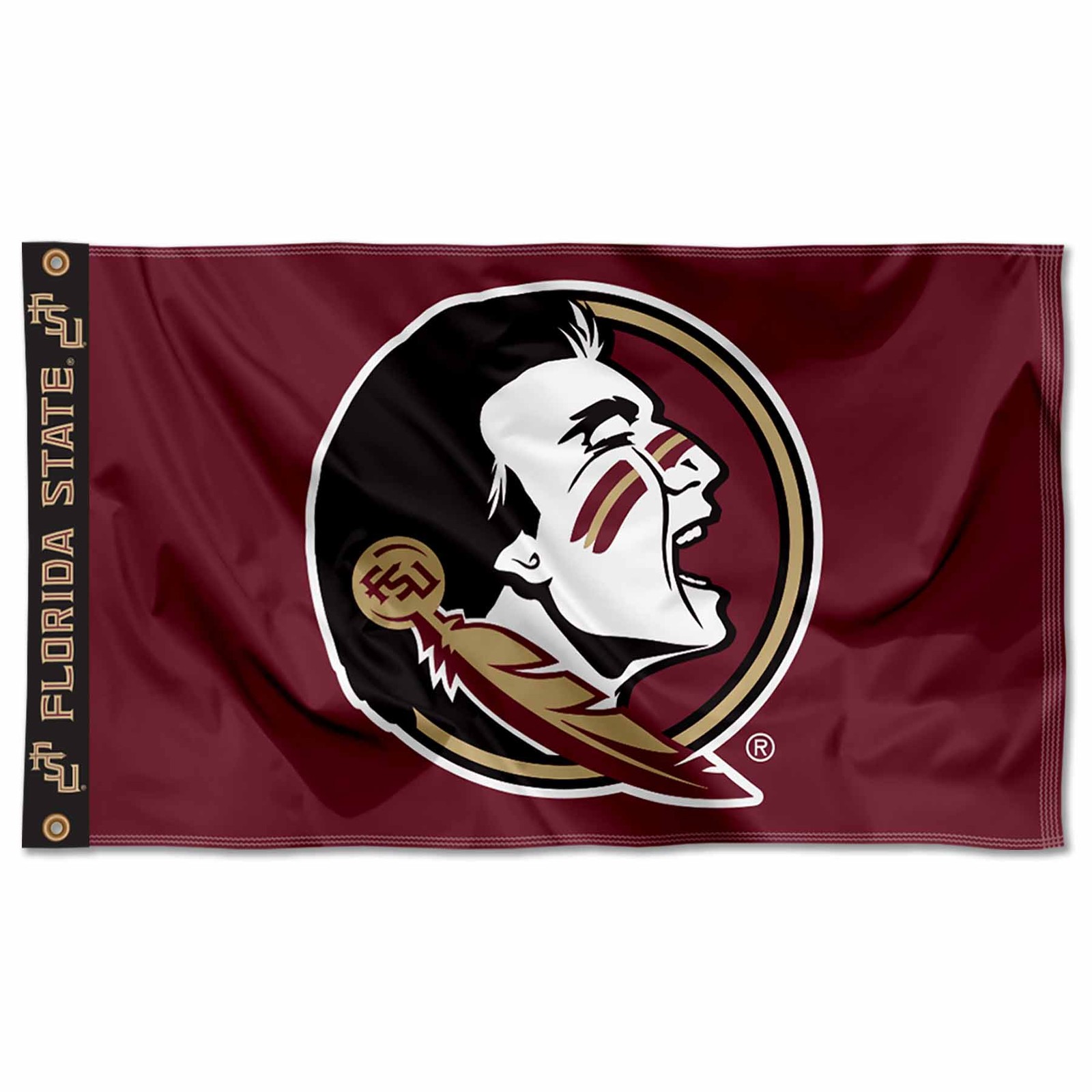 Florida State FSU Noles Printed Header 3x5 Foot Premium Flag