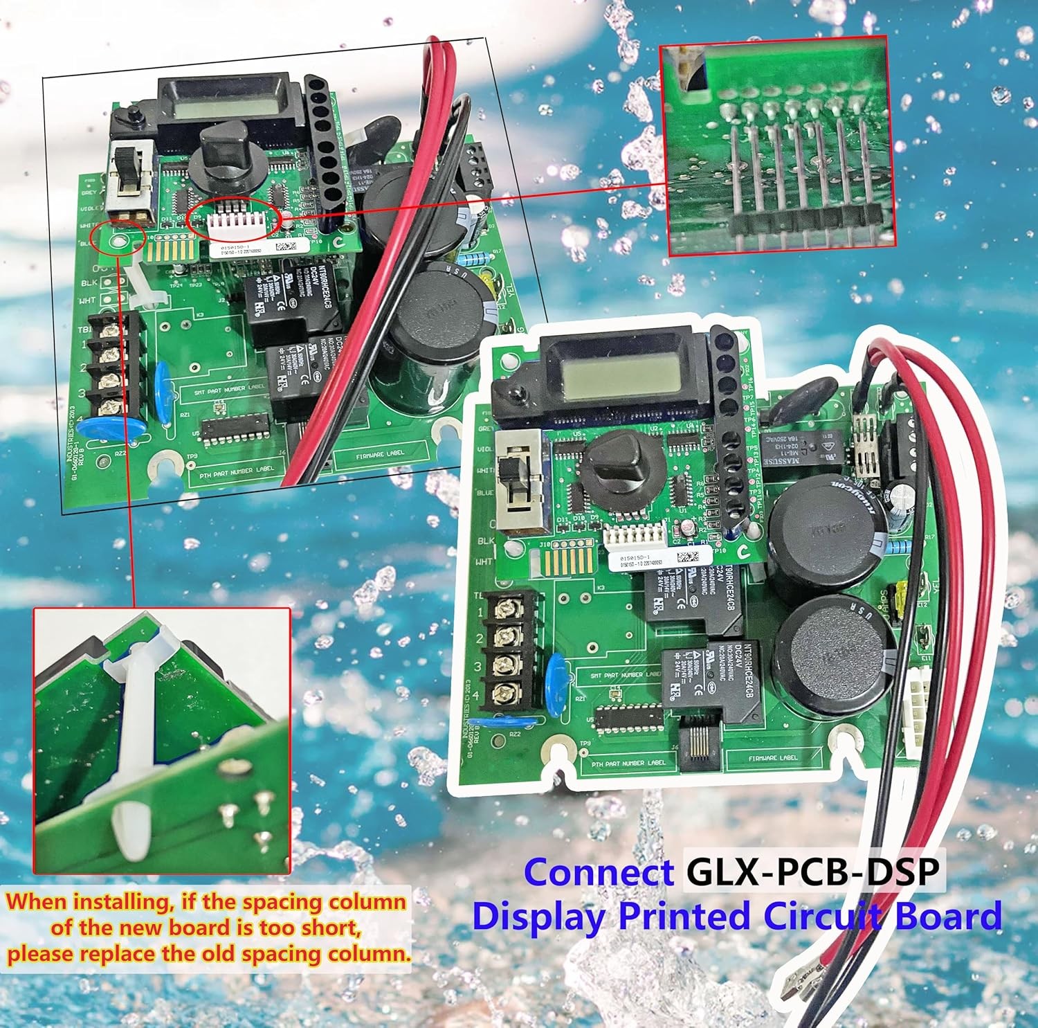 2026 New Upgraded GLX-PCB-RITE Main Circuit Board & GLX-PCB-DSP Display Board，Co