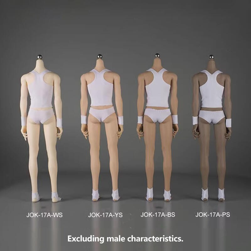 1/6 Male Teenager Body Seamless Muscular Figure 12" for Phicen Hot Toys TBLeague
