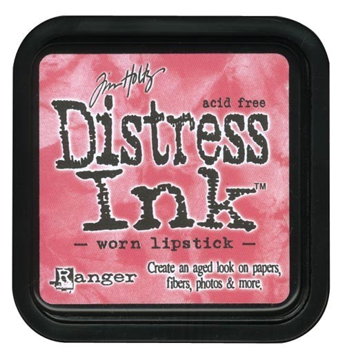 Tim Holtz DISTRESS Ink Pad Ranger WORN LIPSTICK Stamps
