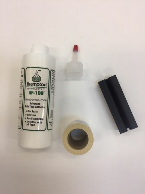 Golf Regrip Kit with vise clamp: odorless 8oz bottle, tape, vise clamp, NEW