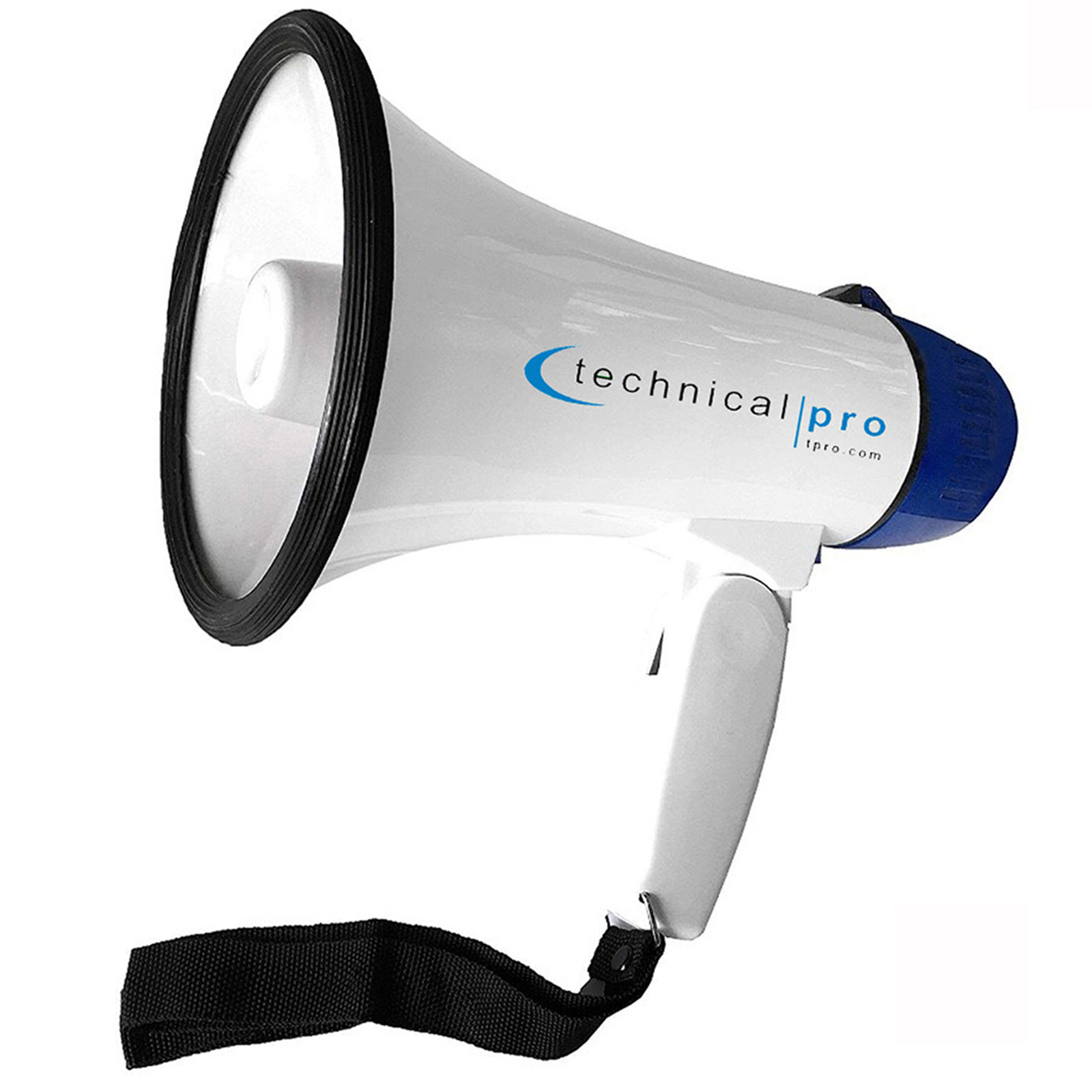 Technical Pro Megaphone Bullhorn with Siren 20 W Lightweight Portable 300M Range