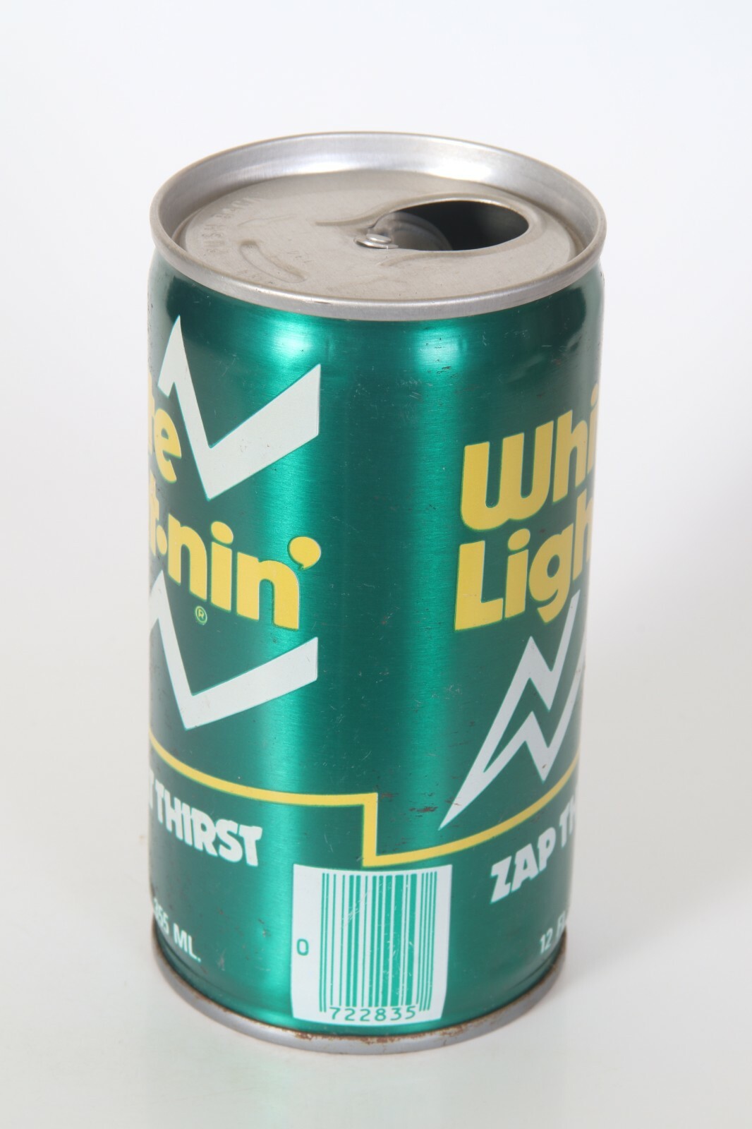 White Light-nin Soda can - Zap That Thirst!