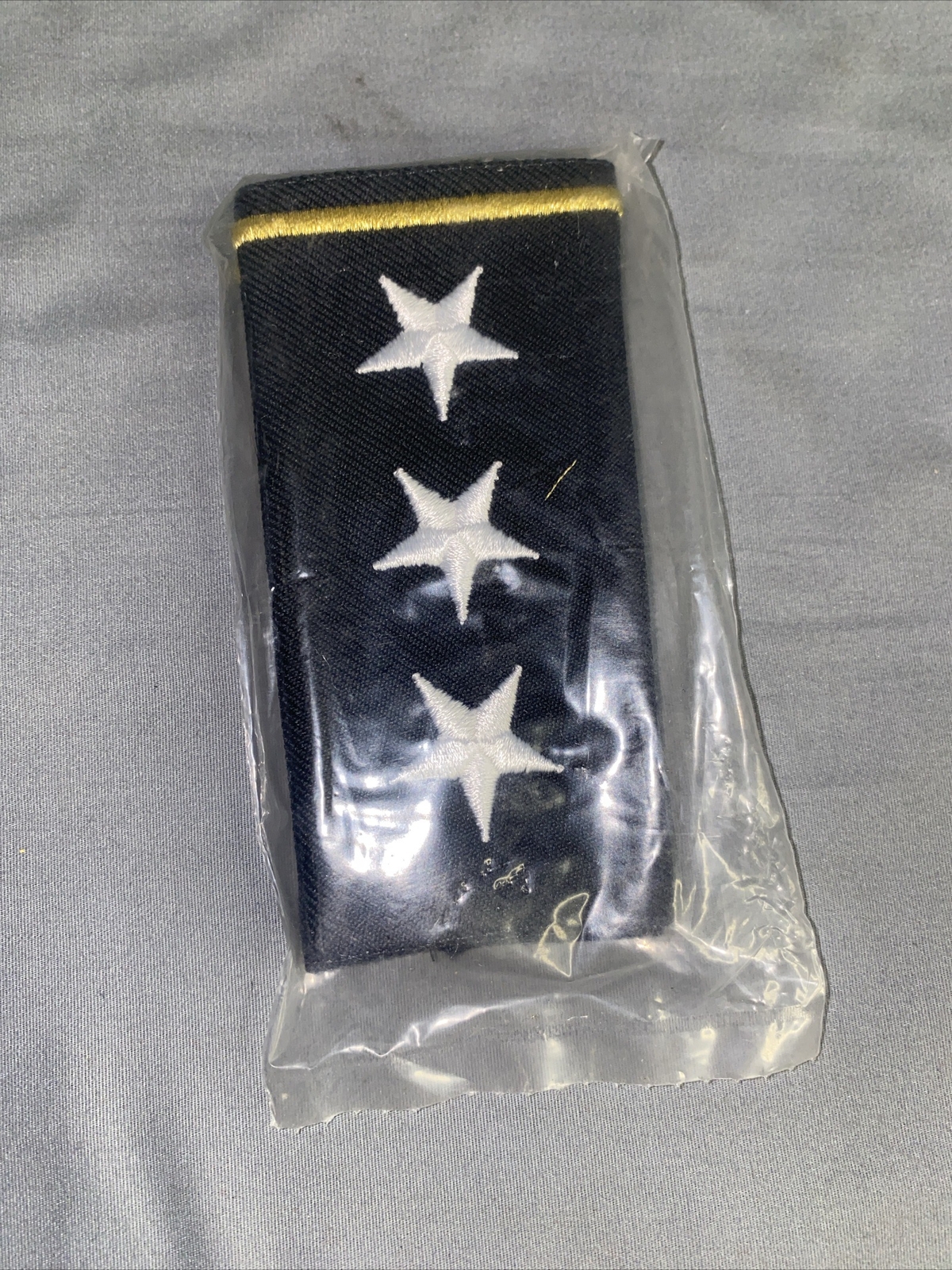 US Army Lieutenant General LT GEN Soft Shoulder Boards Small Dress Blues Rank