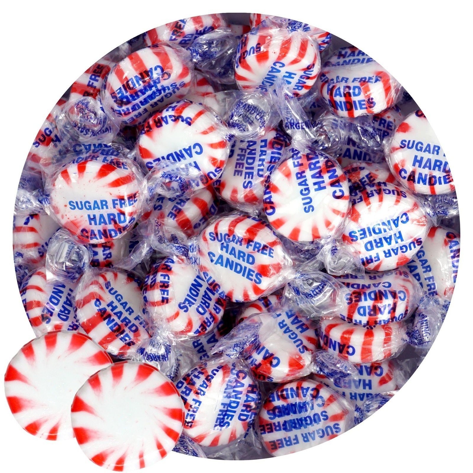 Arcor Sugar Free Peppermint Starlight Mints, 1 Pound Bulk Bag (Approx 70...