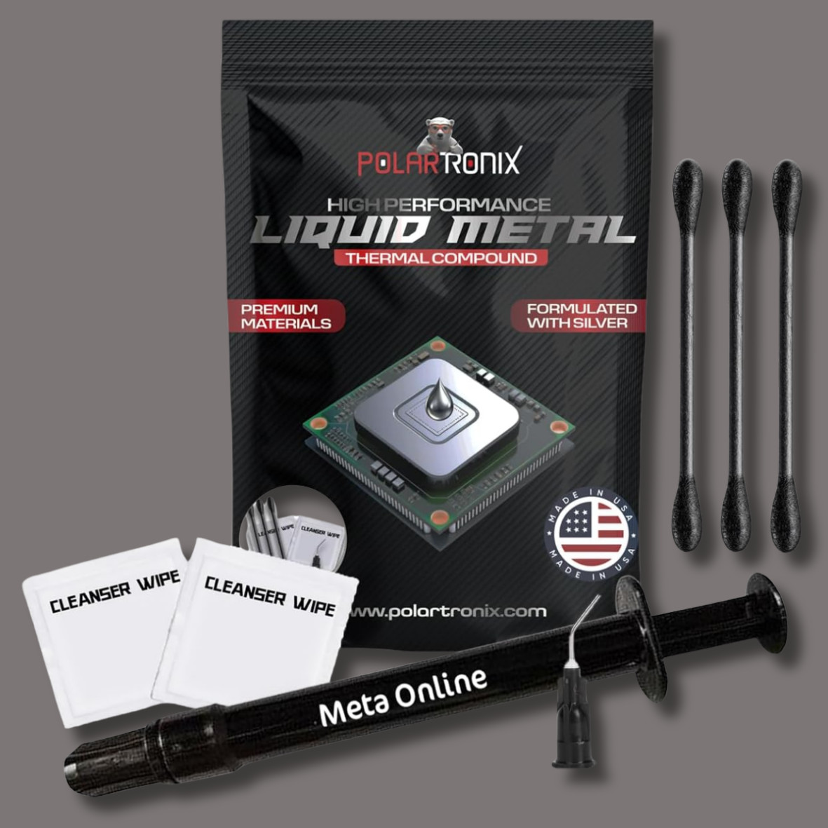 PS5 Over Heating Problem Solver 1.5 Grams Liquid metal thermal paste CPU, GPU