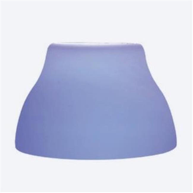 Step Cone & Metal Glass Shade For Fixtures QAS121 & QAS122- Amber #QASA103BU