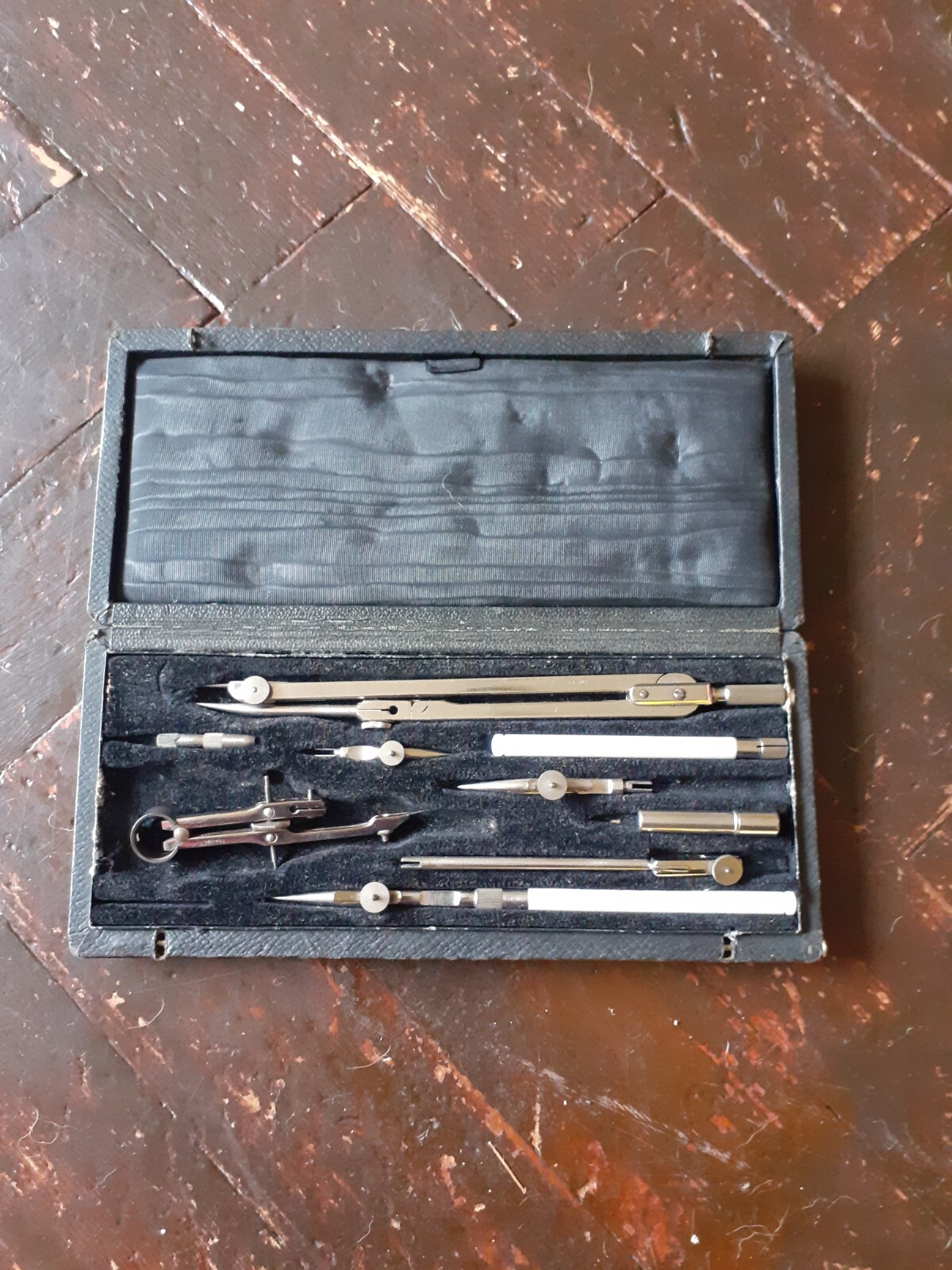 vintage Technicial Drawing Draftmans  Set  Made In france