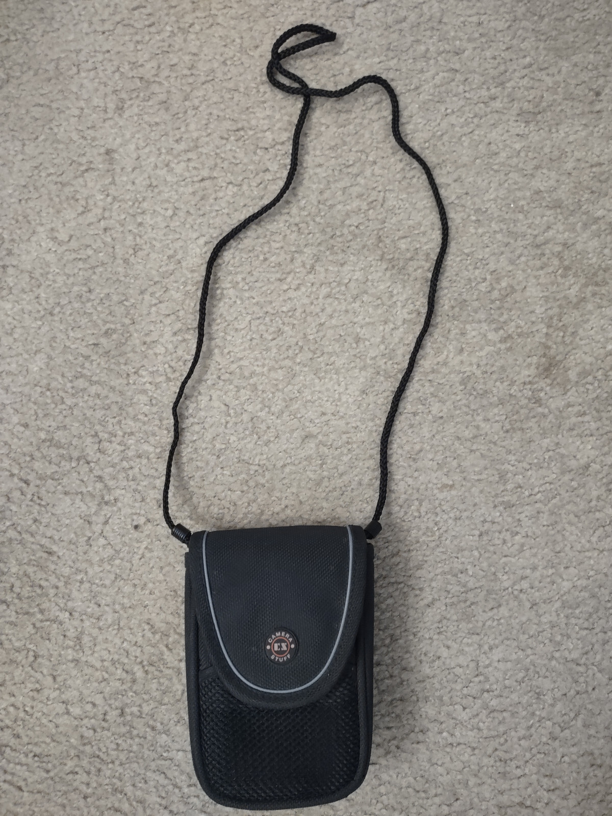 Black Camera Stuff Camera Case with Wrist Strap and removable shoulder strap