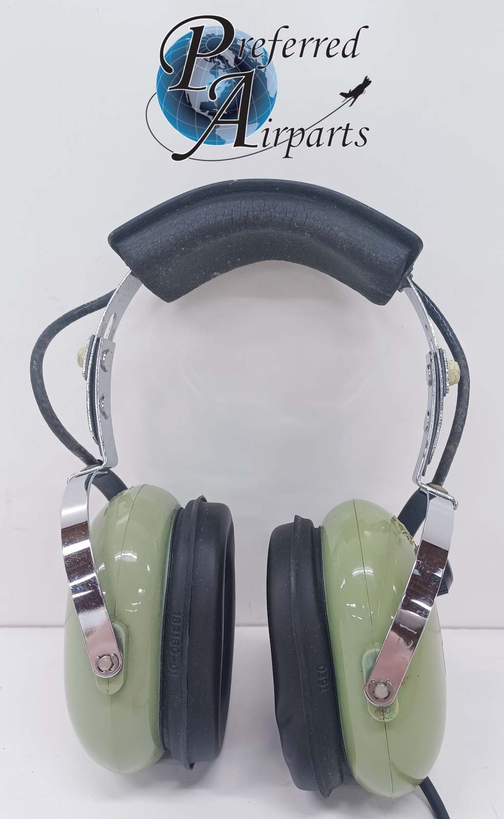 New David Clark Noise Atten. Aviation Headset H10-00 p/n 12507G-04 (S/N J10)