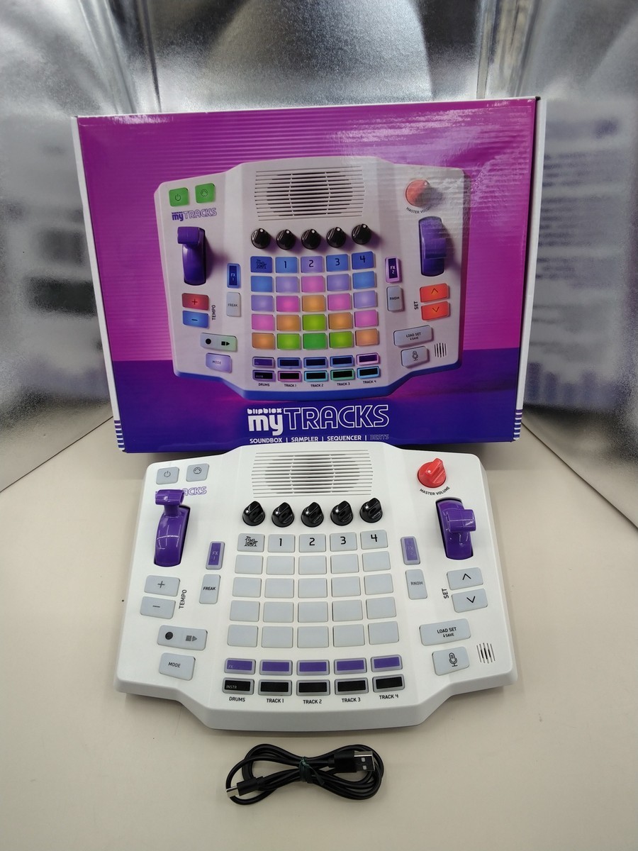 Playtime Engineering Blipblox myTRACKS Sampler Used Tested