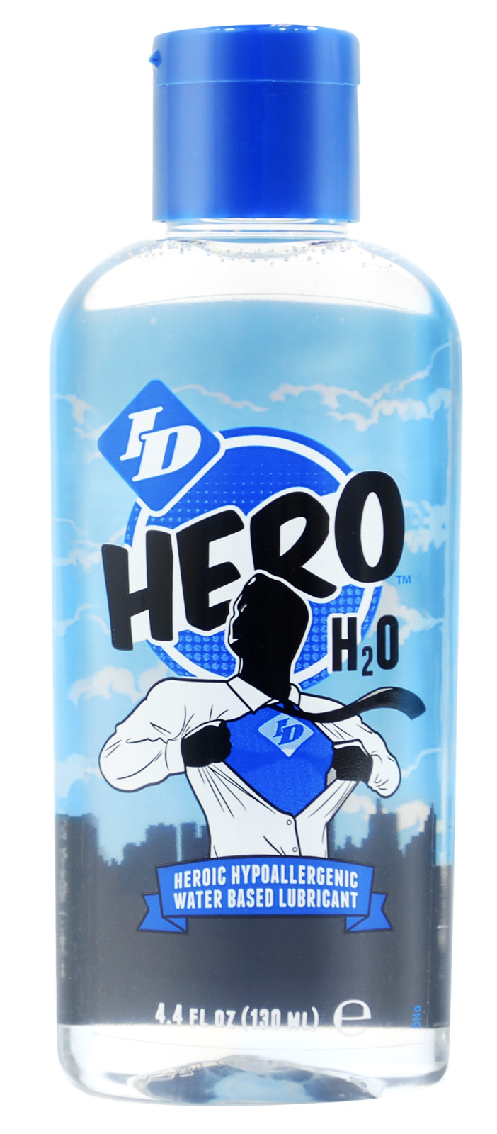 ID Hero H2O Hypoallergenic Water Based Lubricant 4.4 oz