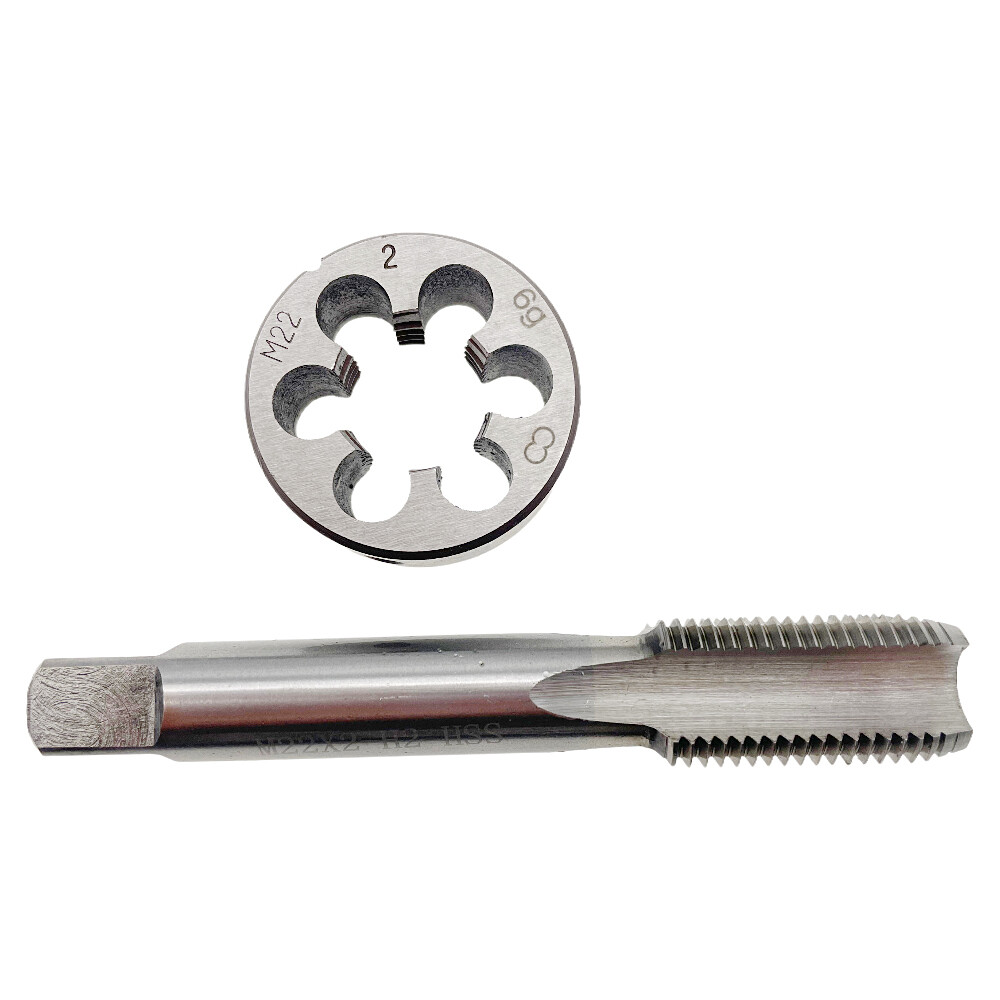 M22 x 2 Tap & Die RH Metric Thread Tap Tool Right Hand HSS