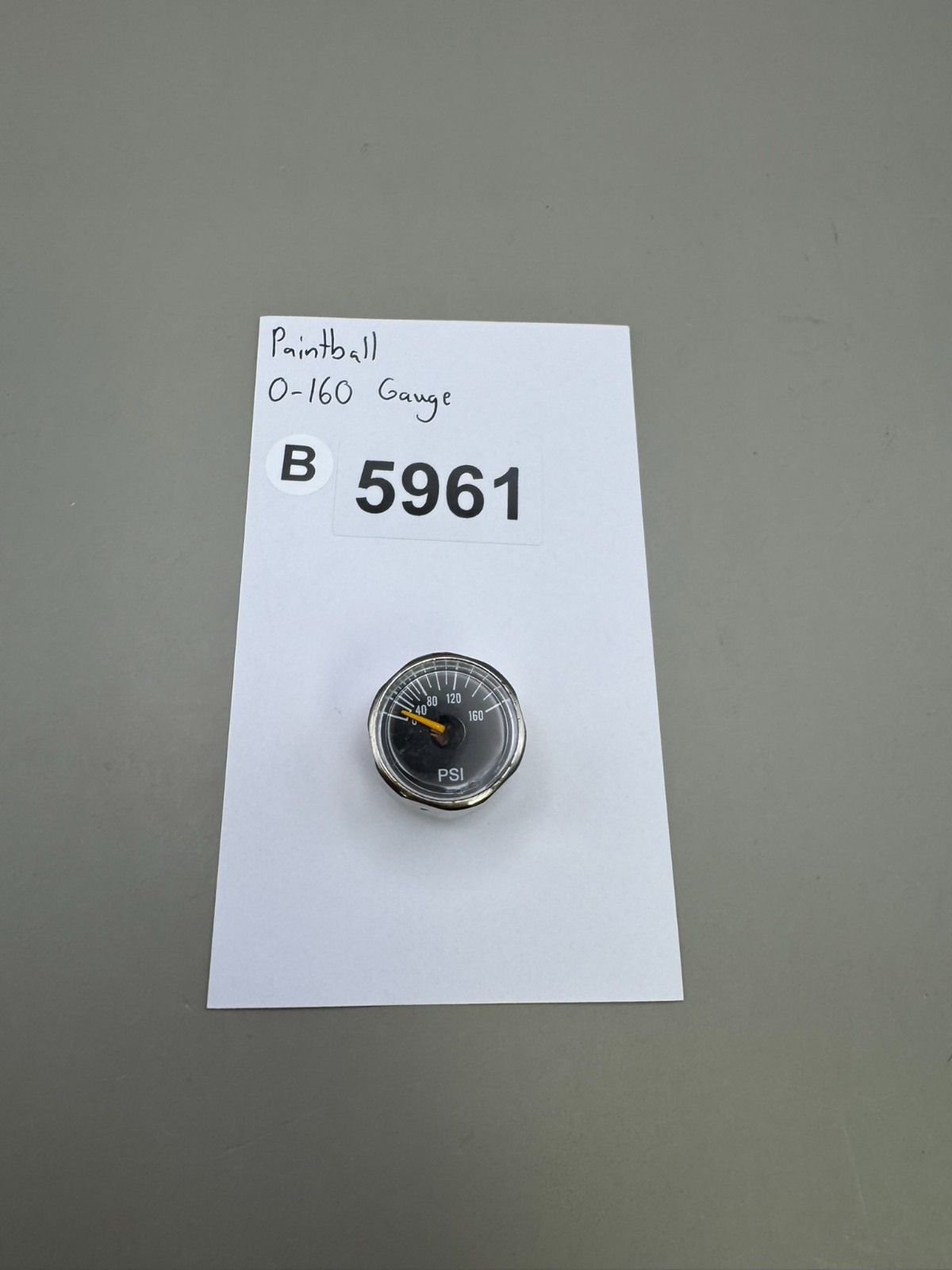 Paintball O-160 Gauge