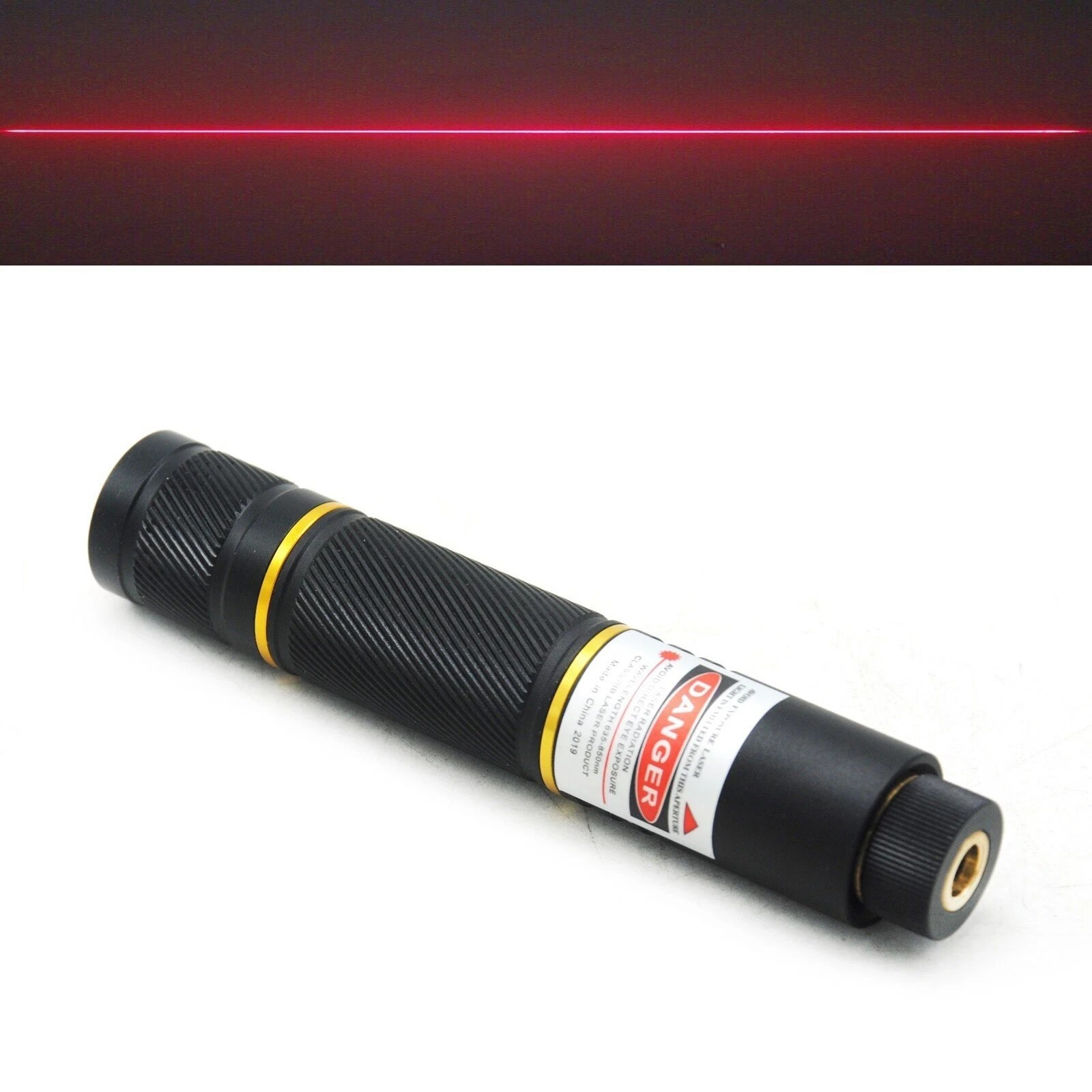 1pc Portable 650nm Red Focusable Line Laser Locator Module 650T-100-14500