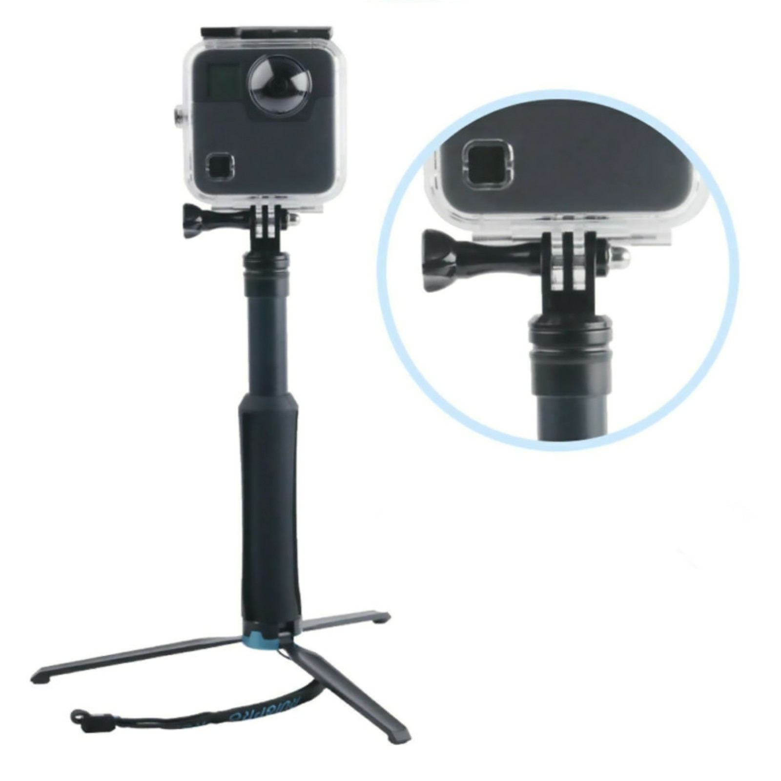 Waterproof Housing Protective Case Cover Underwater Diving for GoPro Fusion New