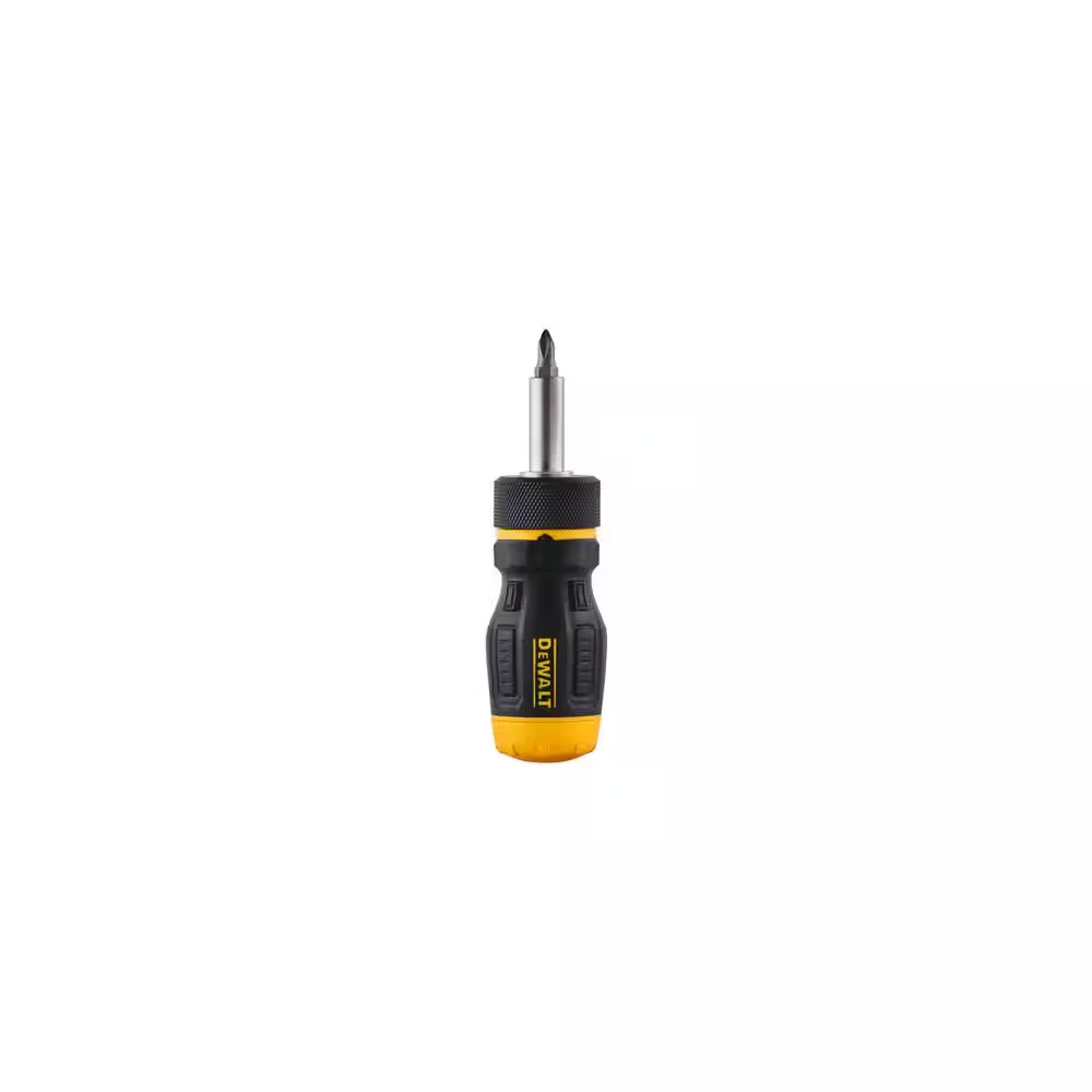 Multi-Bit Ratcheting Stubby Screwdriver Set (7-Piece)