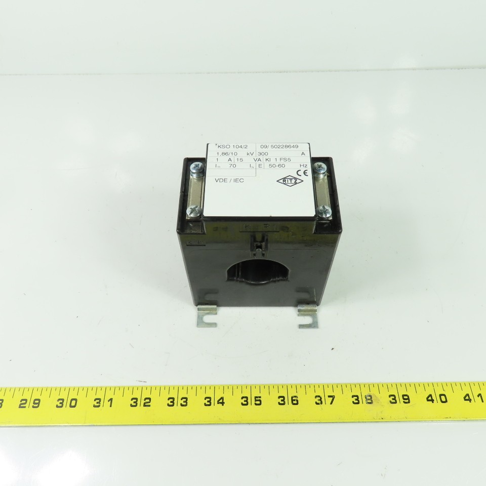 Ritz KSO 104/2 300A - 1A 1.86/10kV 50/60Hz Current Transformer