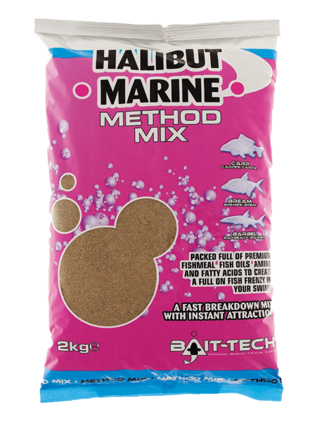 Bait Tech Halibut Marine Method Mix *PAY 1 POST*