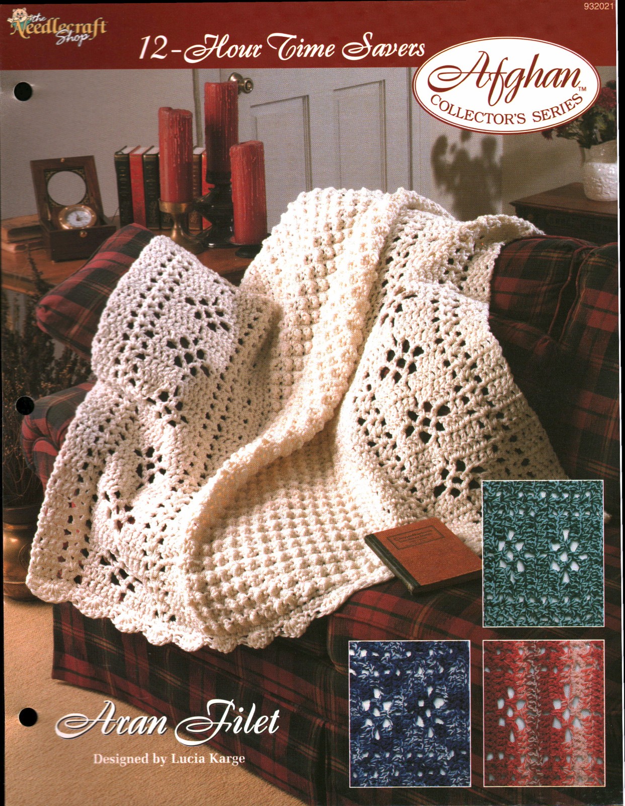 Aran Filet - 12-Hour Savers | Needlecraft Shop Afghan Series 932021