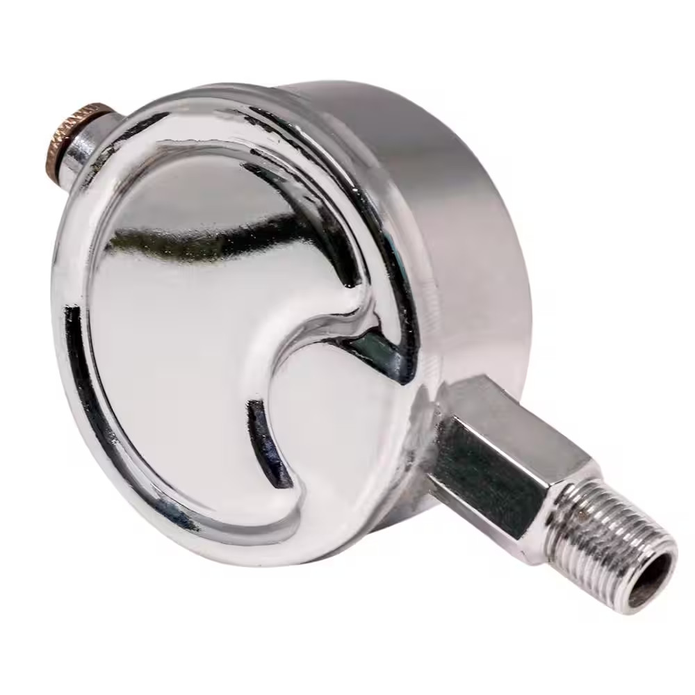1/8 In. Chrome Radiator Air Valve Gorton Style Straight Steam Air Vent Size #C