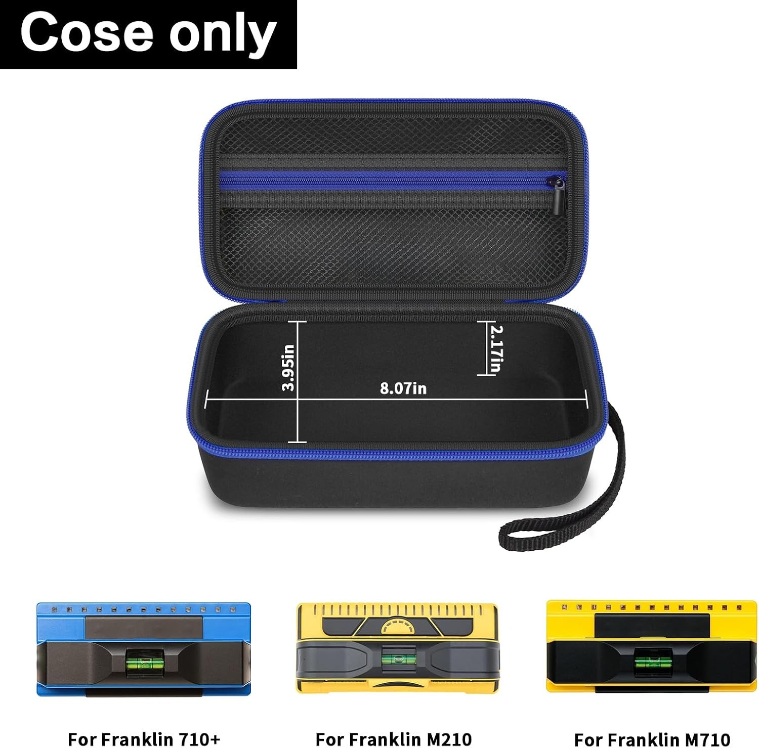 Hard Case for Franklin ProSensor M210, 710 & 710+, EVA Case