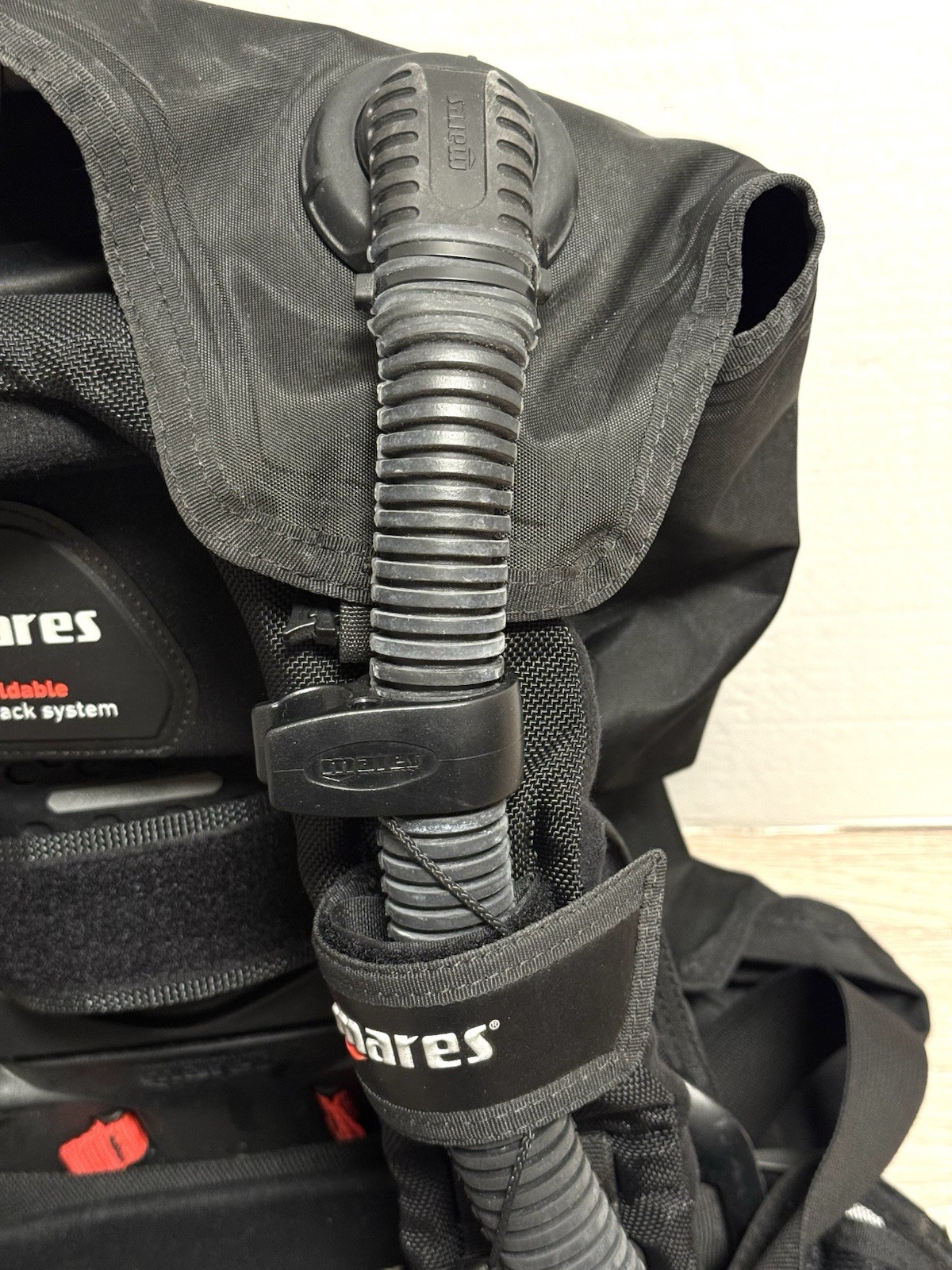 Mares Foldable Backpack System Diving Backpack Size M/L BC Scuba READ!