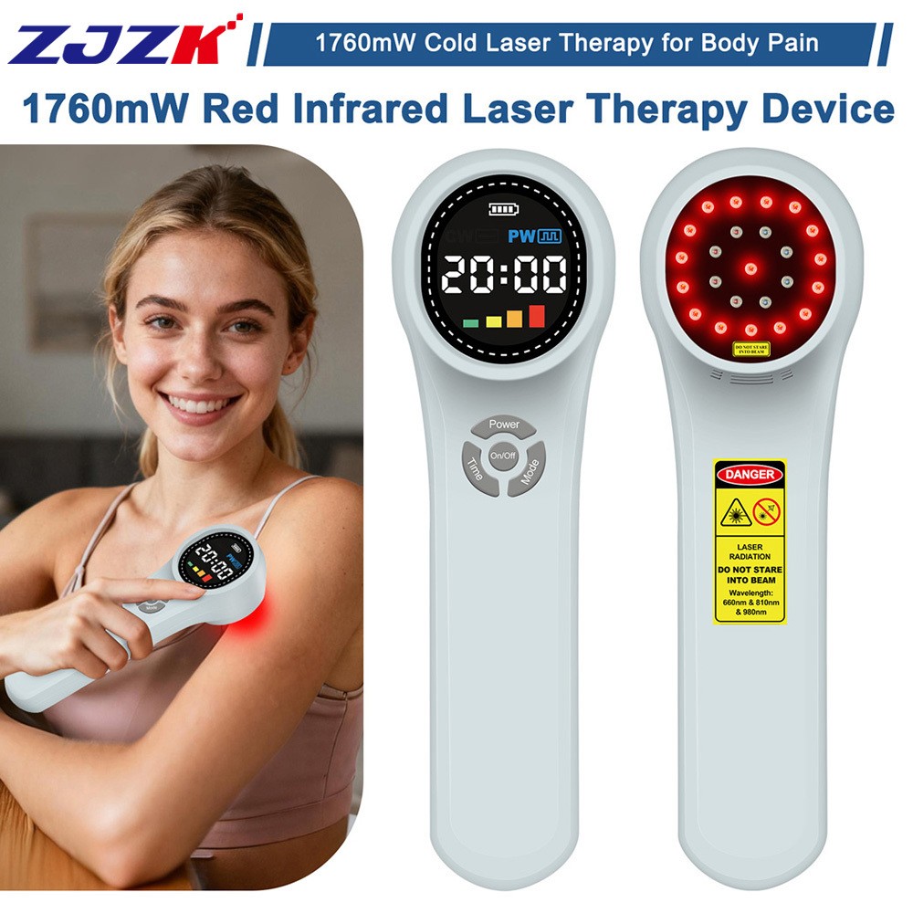 1760mW Joints Pain Laser Therapy Device - 24 Diodes LLLT Physiotherapy Equipment