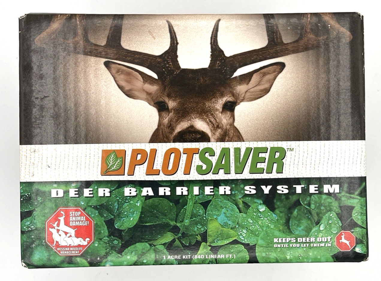 PlotSaver Deer Barrier System  - 1 Acre Kit - [New in Box]