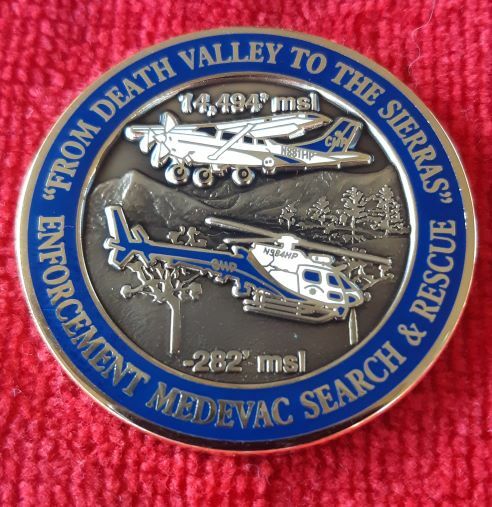 CALIFORNIA HIGHWAY PATROL INLAND DIVISION AIR OPS COIN (ELA CHP LAPD POLICE)