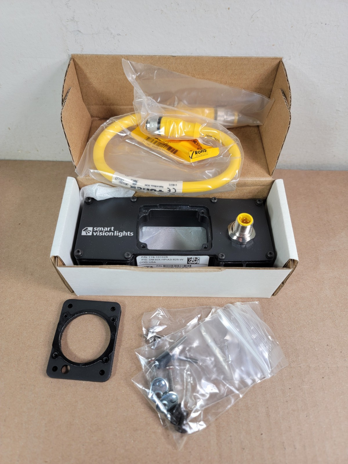 COGNEX DataMan SMART VISION LIGHT ODDM-3XT-625-W / DM30X-HPIA3-625-W