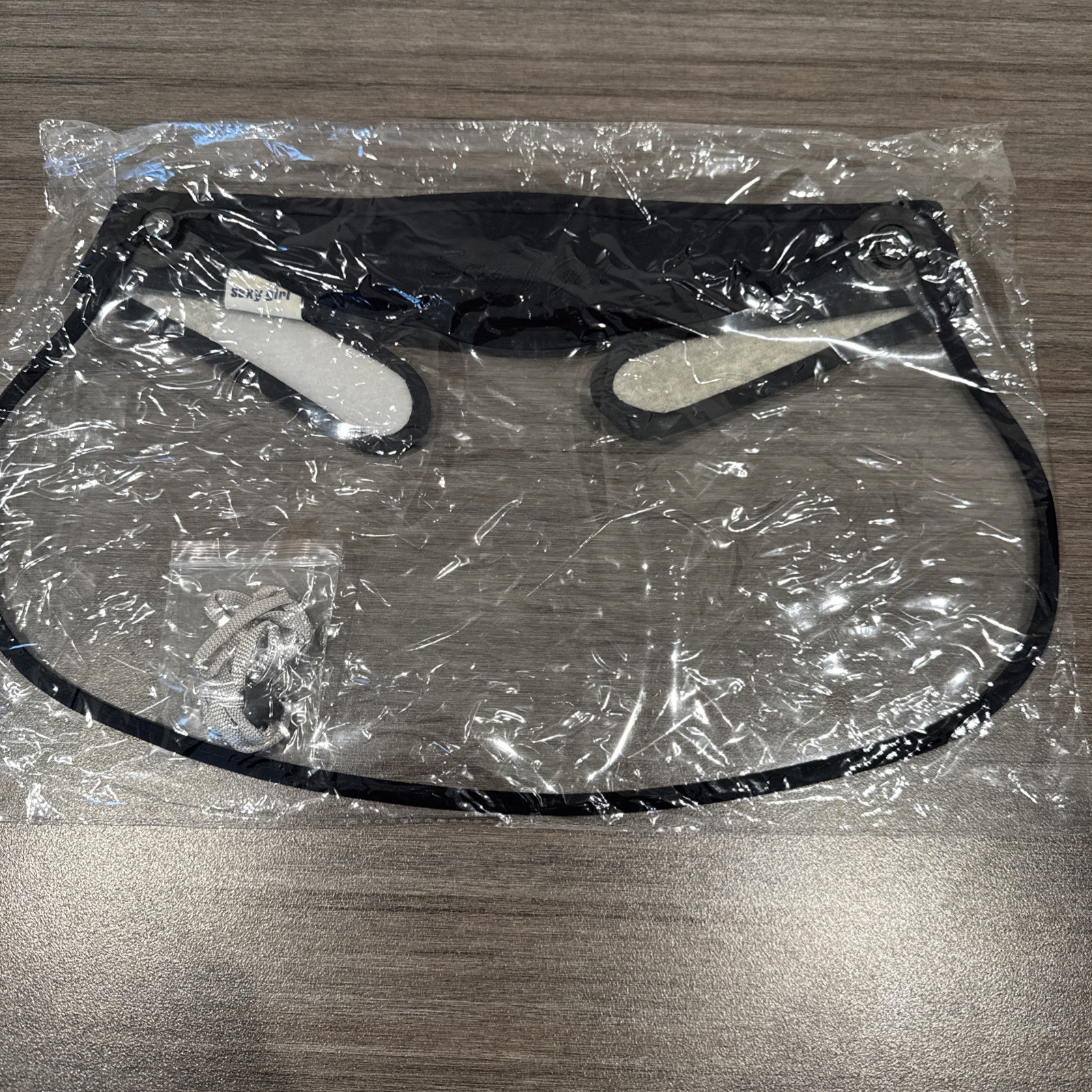 Face Visor / Face Shield Protetive Adjustable Face Shield Clear With Black Trim