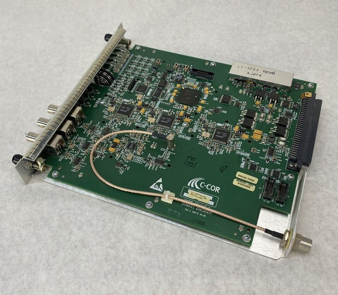 C-COR Video Systems DV6101MASI01 DVB ASI SMPTE 310m MPEG TRANSPORT Multiport