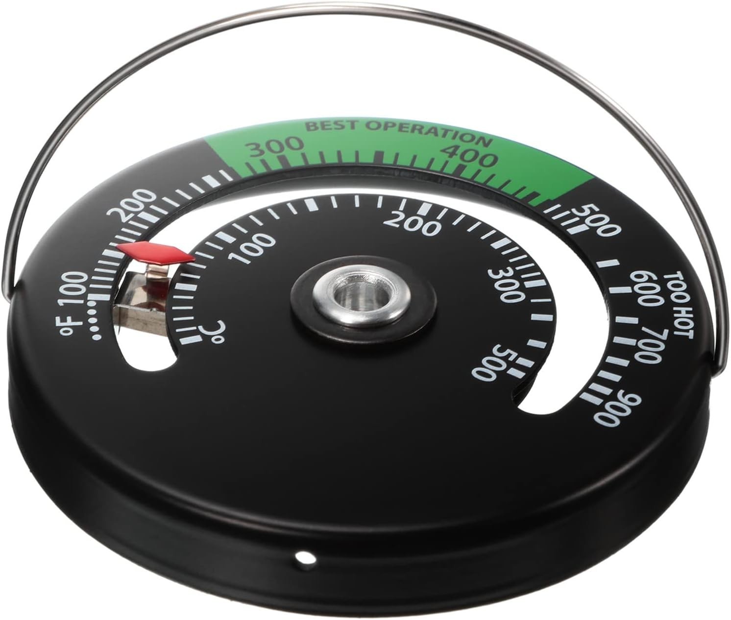 Large Dial Analog Stove Thermometer - Accurate Temperature Control for Safety