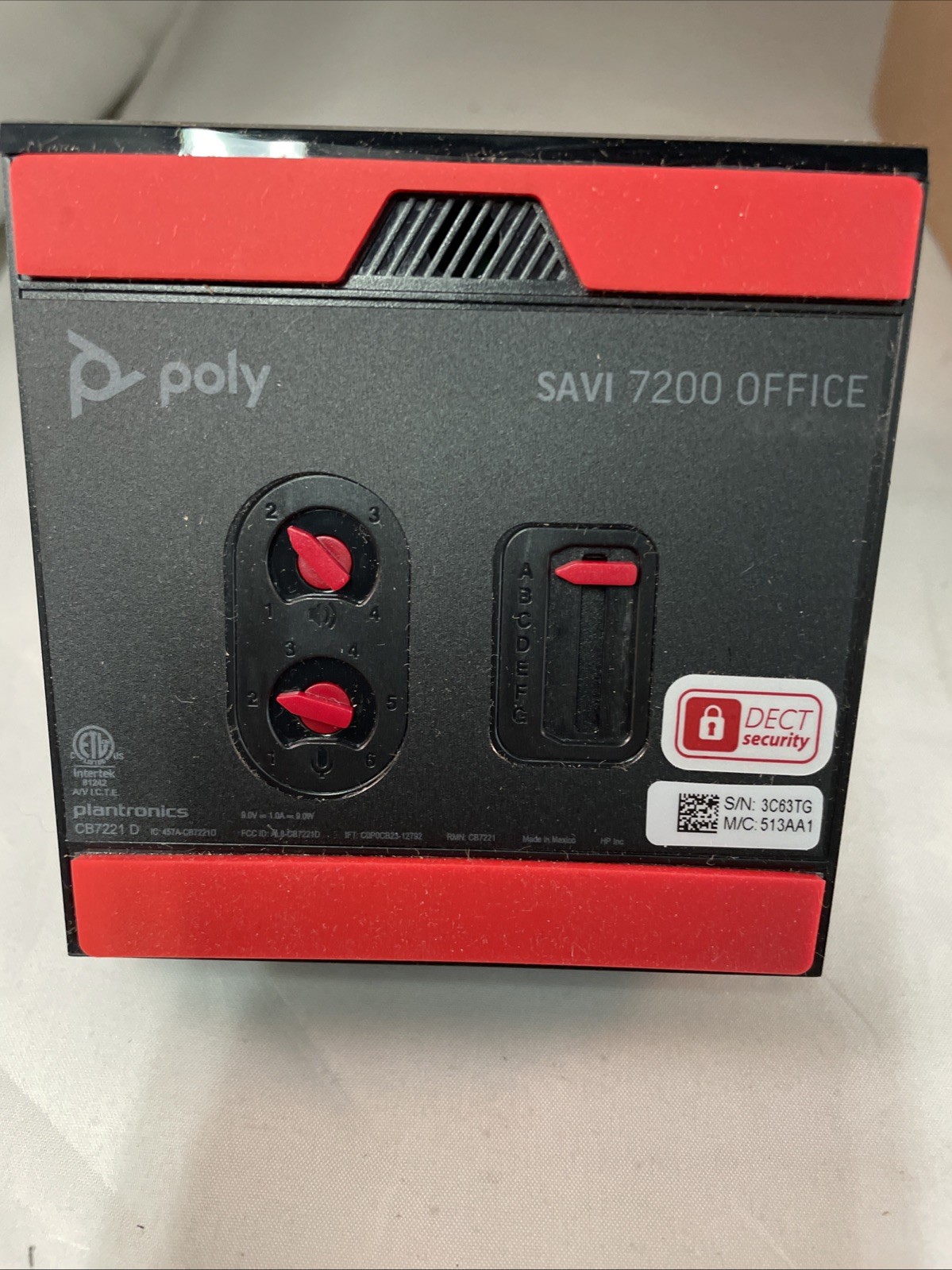 Plantronics Savi Wireless Headset System - Black