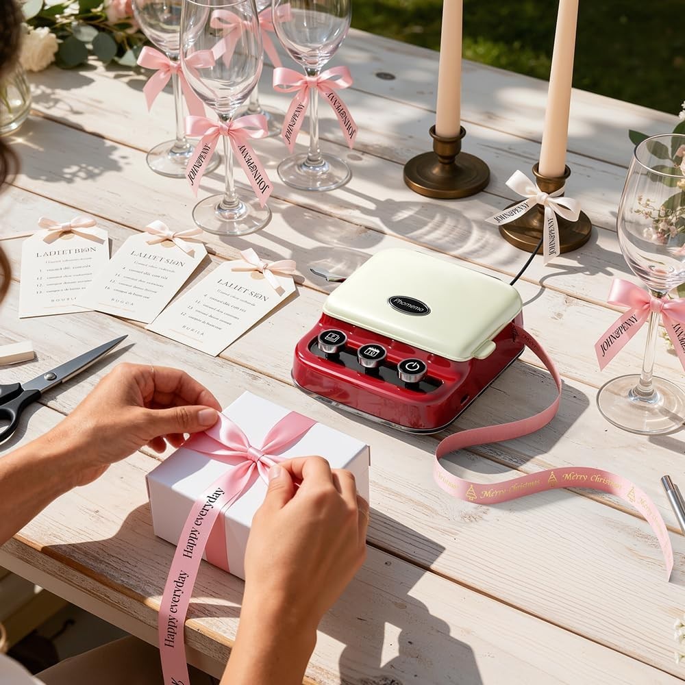 Versatile P15 Bluetooth Label Printer for Wedding Bouquets & Party Favors