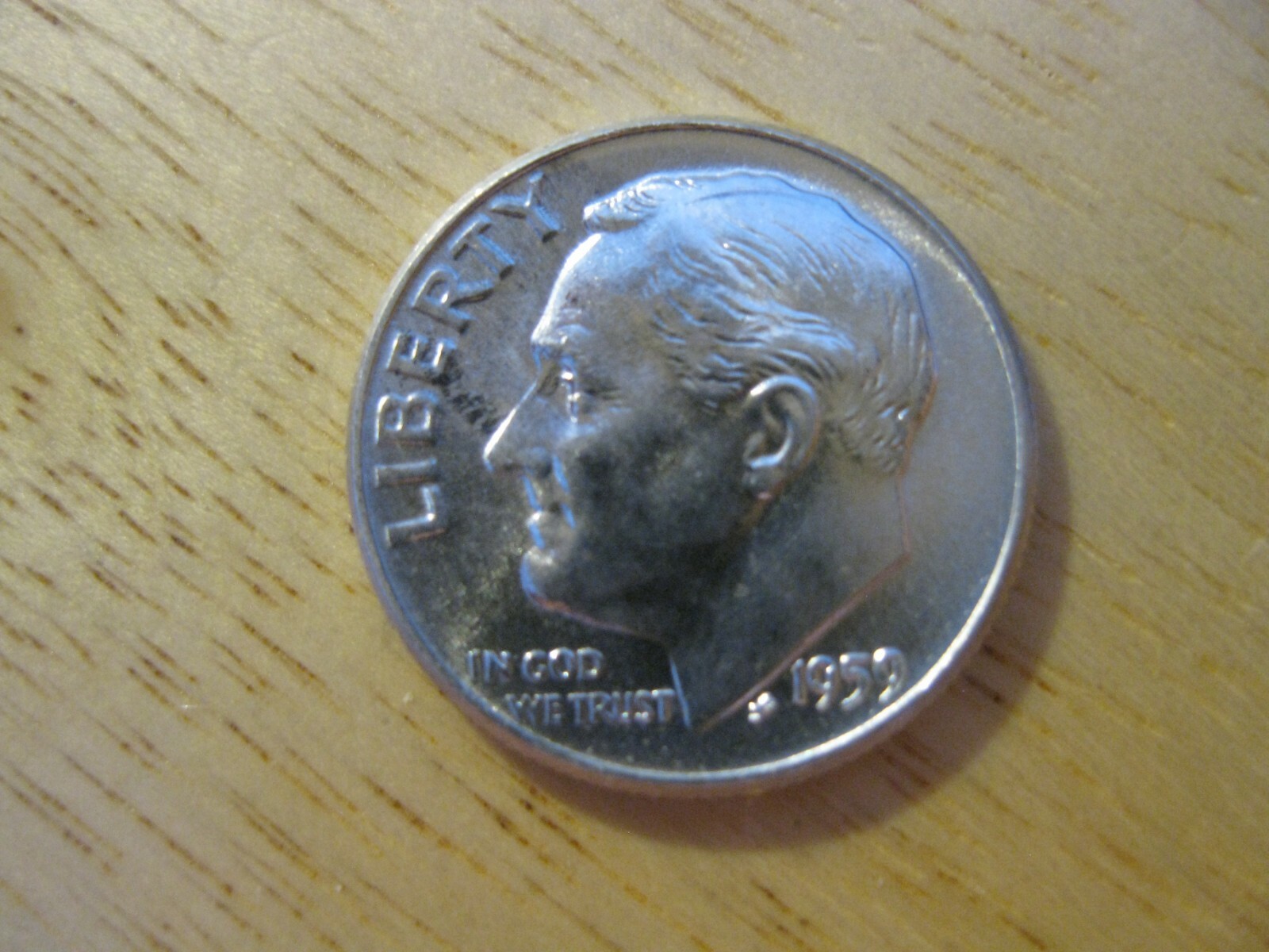 1959 Roosevelt Dime Gem+ BU! FTB!