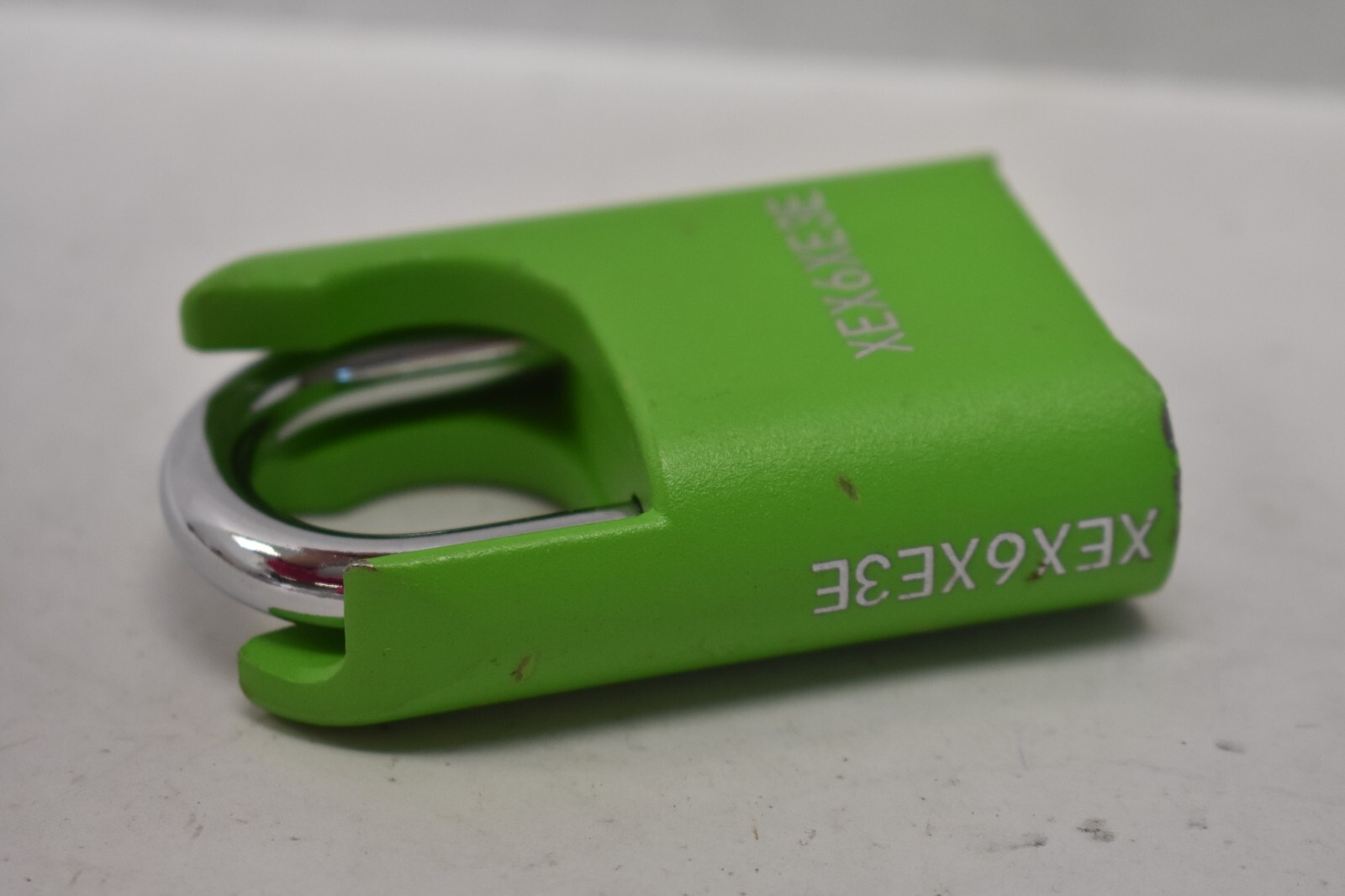 4 Digit Security Padlock Green Stainless Steel Short Shackle Combination Code