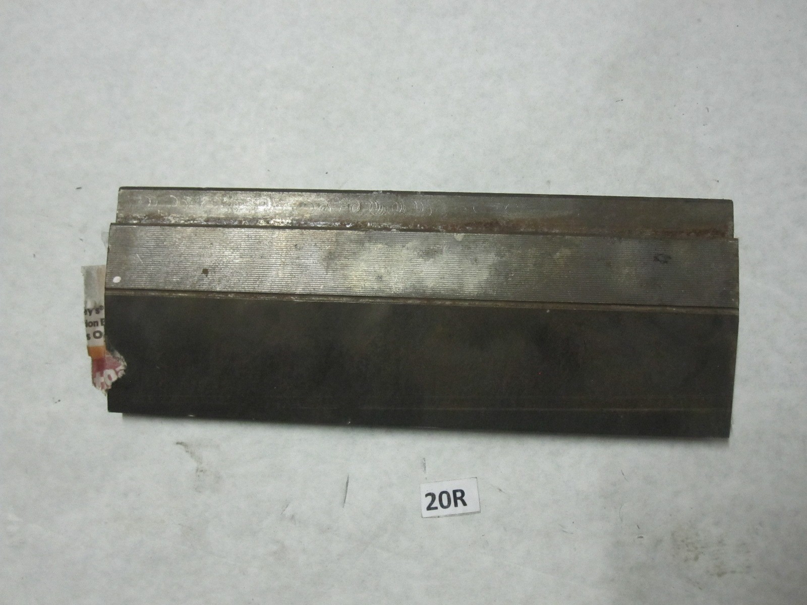 9-1/2 Long Press Brake Punch radius Brake Dies, Acute Punch 3-1/2" tall
