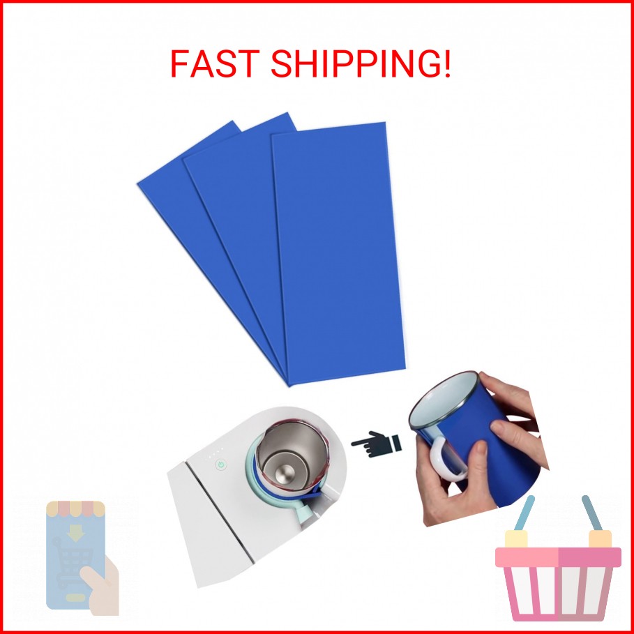Sublimation Tumblers Wrap for Cricut Mug Press, 3 Thicknesses Silicone Wraps Sui