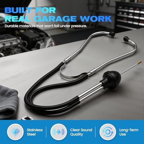 Automotive Engine Noise Diagnostic Tool – Sound Detection Stethoscope
