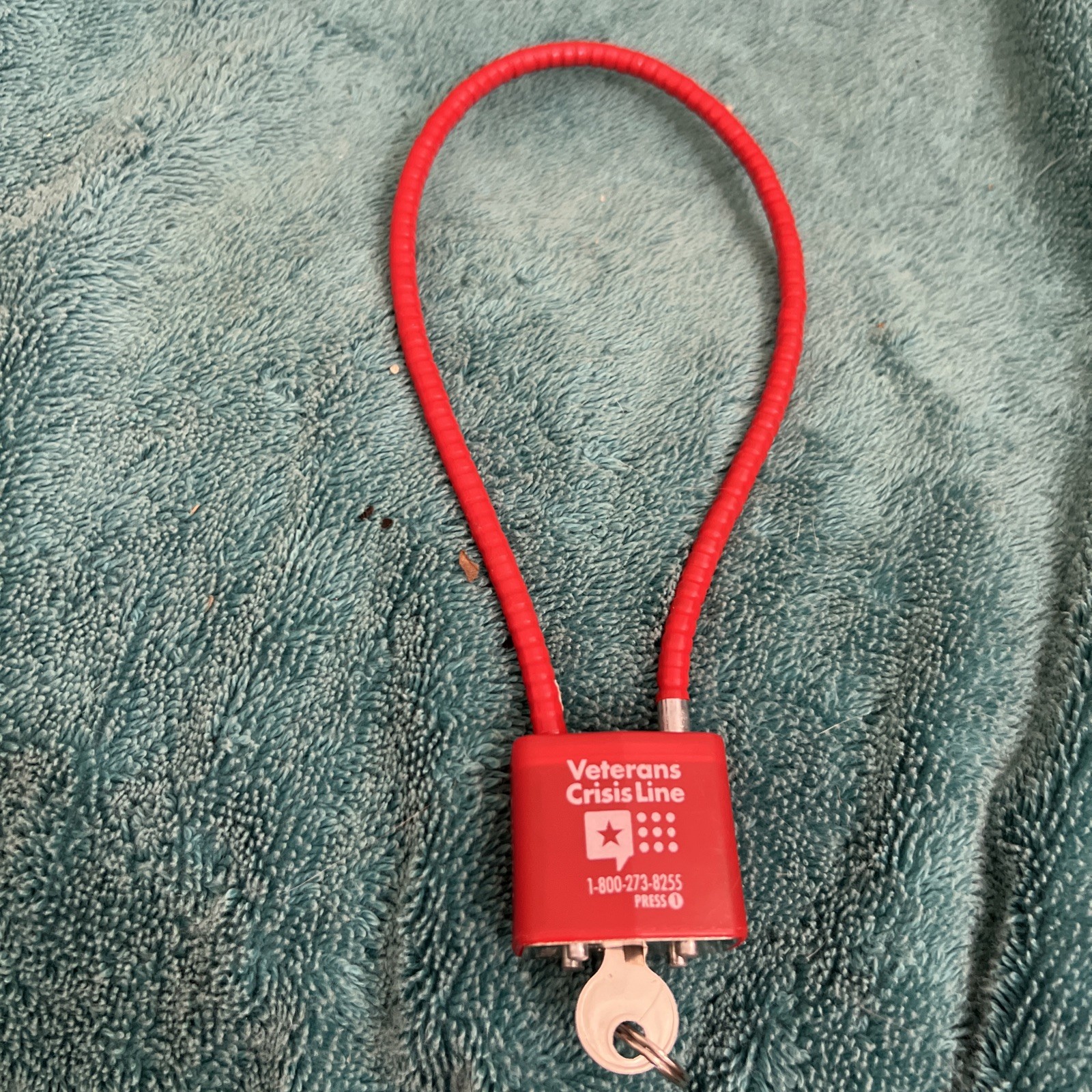 Veterans Crisis Line Gun Lock With Key As Pictured One Key