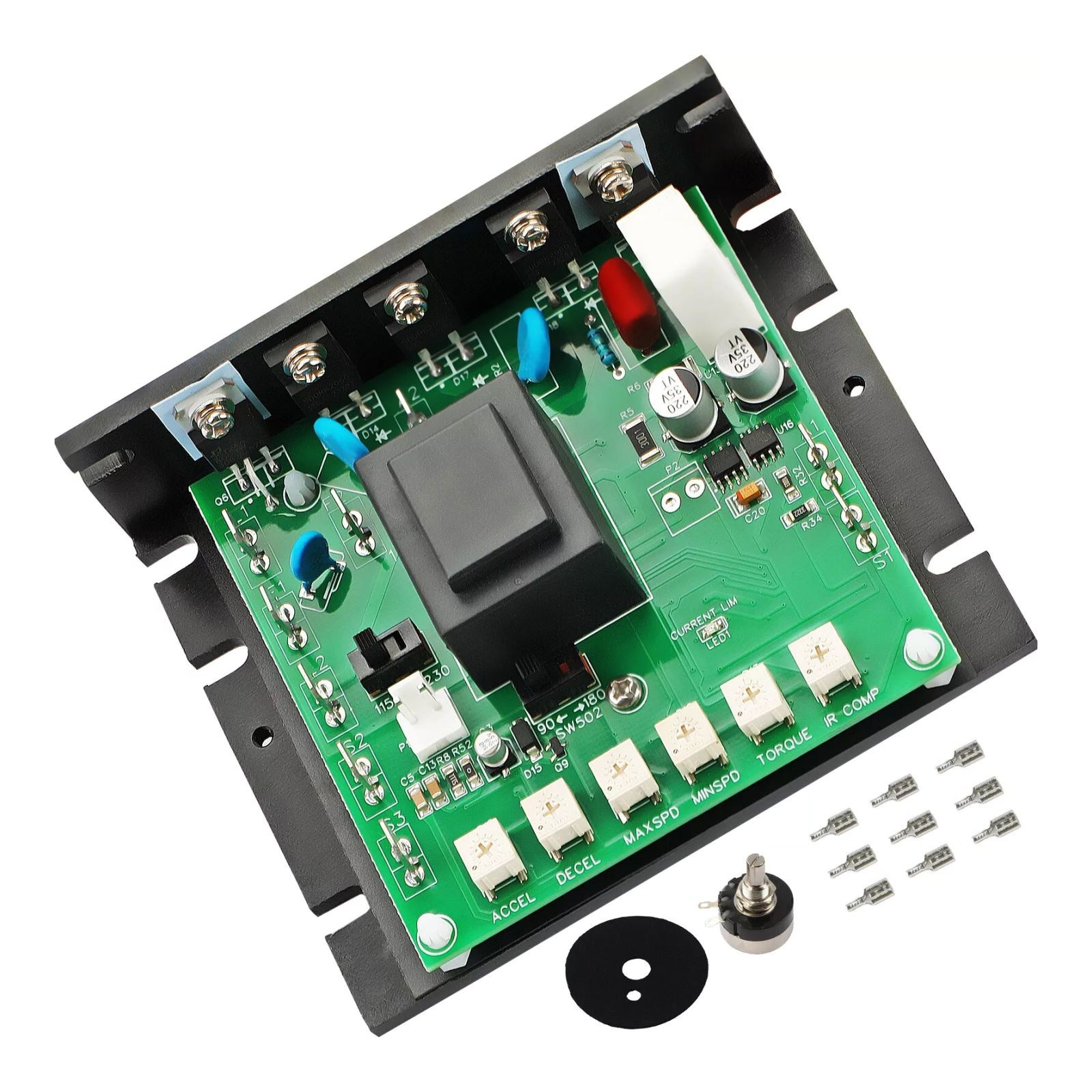 Durable MM23001C DC Motor Speed Controller 115/230 Volt AC Input 50/60Hz