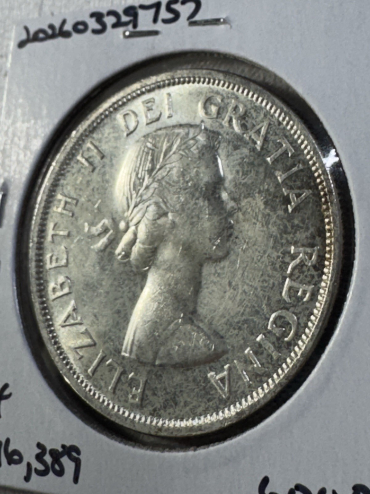 1957 Canada $1 Silver Coin Low Mintage