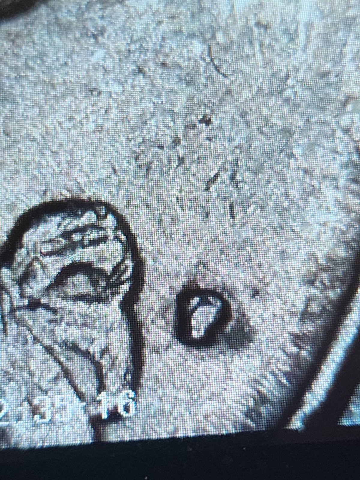 1981 WASHINGTON QUARTER FILLED IN MINT MARK W/ADD ERRORS, Circulated