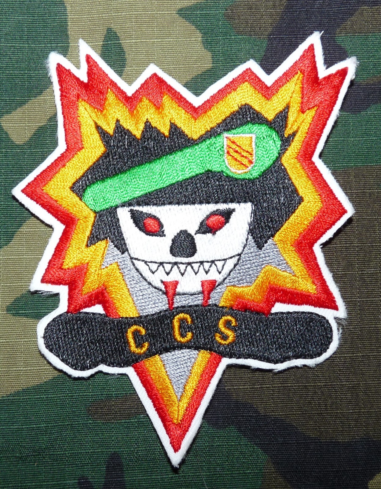 Vietnam War USA MACV-SOG Command & Control South CCS Pocket Patch - REPRO