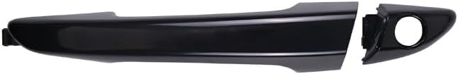 Black Exterior Door Handle Compatible with Hyundai Sonata 2015- (Front Left)