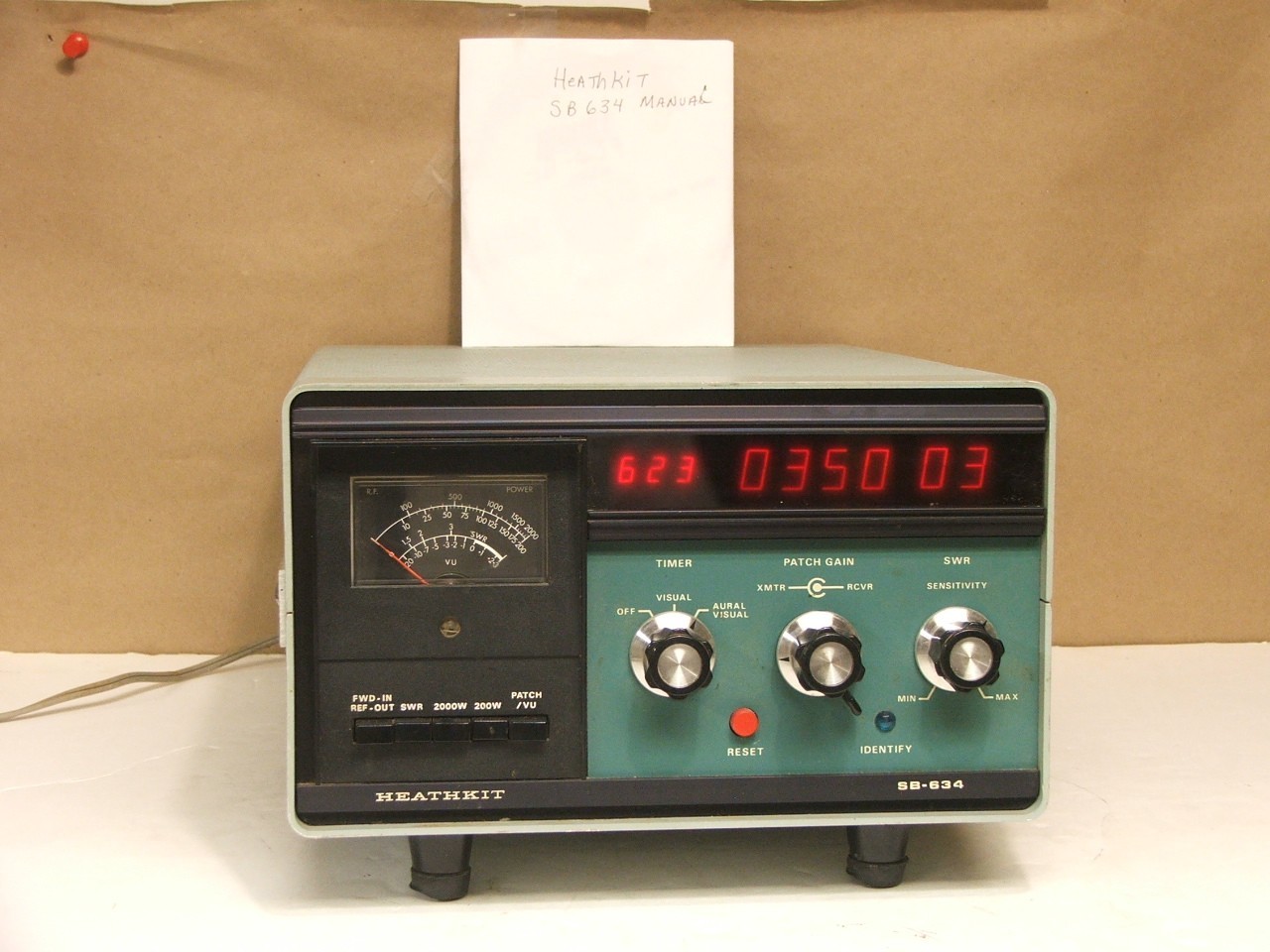 Heathkit SB-634 Station Console - WORKS PERFECTLY
